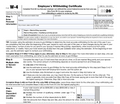 Revisión del Formulario W-4